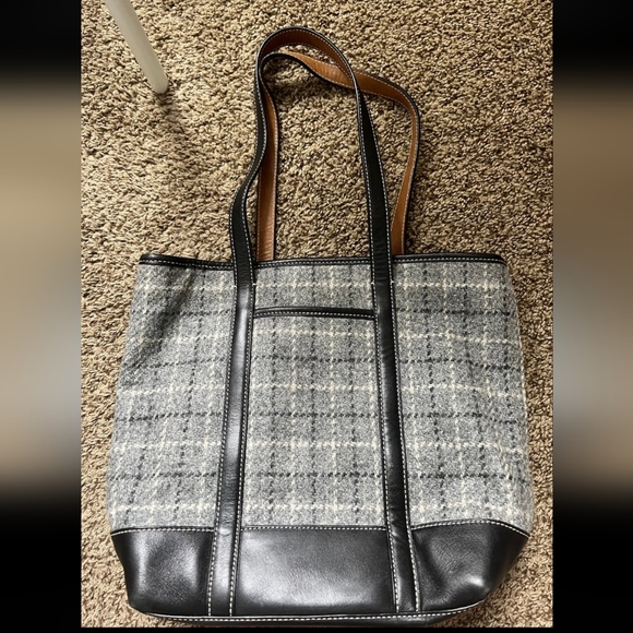 Coach medium wool tote - Picture 1 of 6